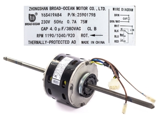 MOTOR EVAPORADORA AR CONDICIONADO CARRIER 42LSE60226QLA