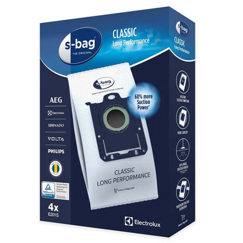 KIT 4 SACOS SBAG ASPIRADOR DE PO ELECTROLUX EASYGO