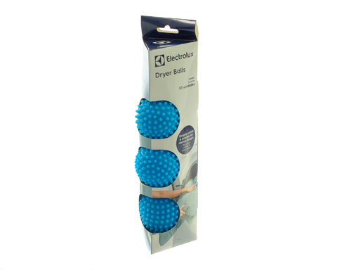 DRYER BALLS 3 BOLAS DE SECAGEM RÁPIDA ELECTROLUX ORIGINAL