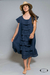 Vestido de lino tiene 126 cm de contorno de busto 160 cm de contorno de cadera 110 de largo en internet
