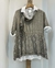 Conjunto Italiano camisa y sweater y chalina tiene 130 cm de contorno de busto y 75 cm de largo - comprar online