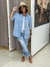 camisa de simil jean tiene 120 cm de contorno de busto. 70 cm de largo - La casa de Claudia