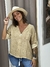 blusa de lino italianoa tiene 120 cm de contorno de busto y 63 cm de largo - La casa de Claudia