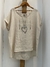 blusa de Lino básica tiene 130 de contorno de busto. 68 adelante 78 atras - comprar online