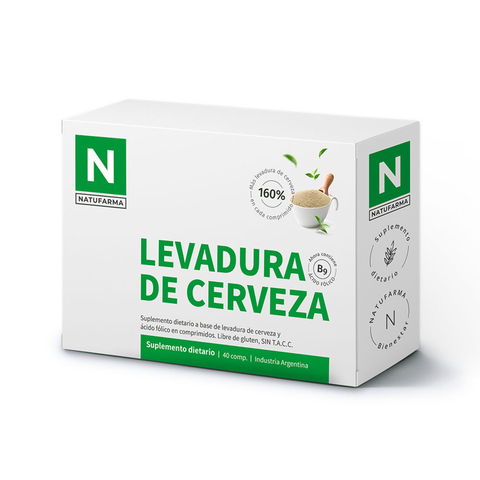 Levadura de Cerveza x 40 comprimidos - NATUFARMA