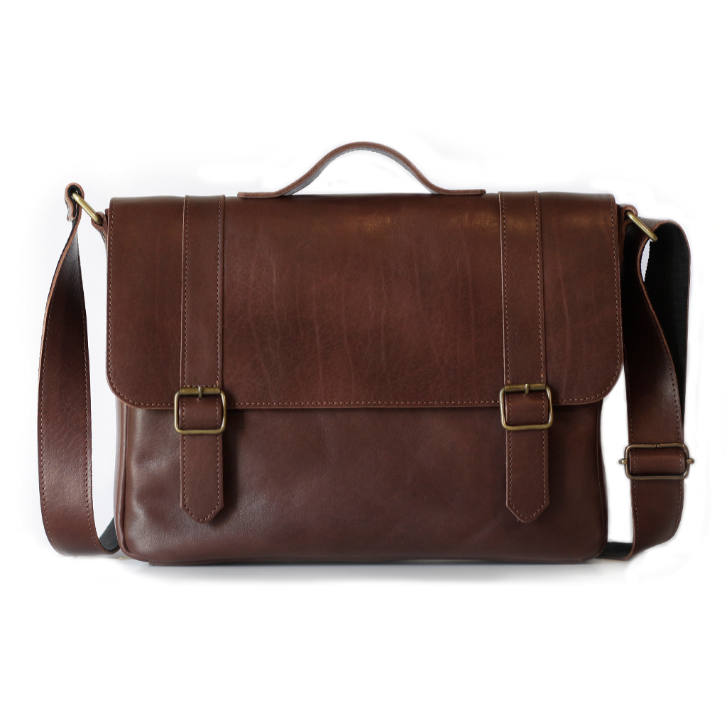 Maletin de cuero para hombre. Leather bag for men