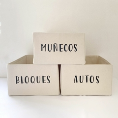 BOX MONTESSORI JUGUETES (outlet) - Demars textiles & stuff
