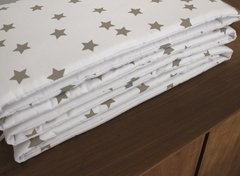 ACOLCHADO ESTRELLAS GRIS { varias medidas } - tienda online