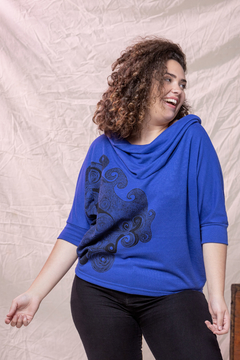 Sweater Alumine Azul índigo - comprar online