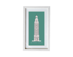 Postal enmarcada Torre Monumental - comprar online