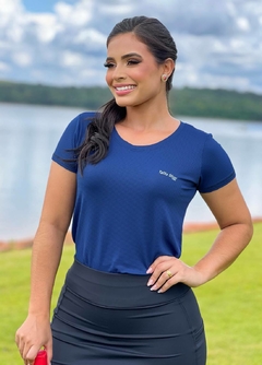 Blusa Elisa Fitness Azul