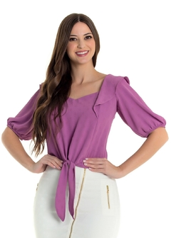 Blusa Marlucia -Roxo