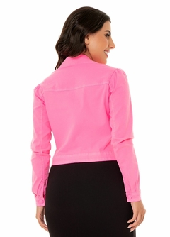 Jaqueta Lívia Rosa Neon - comprar online