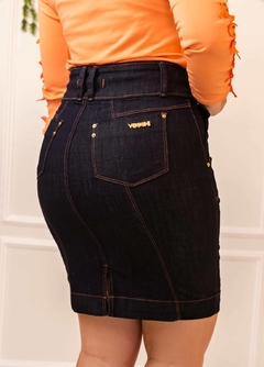 Saia Jeans Vecchi 53cm - comprar online