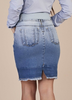 Saia Reta Jeans - comprar online