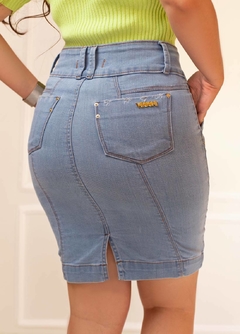 Saia Jeans Vecchi 53cm - comprar online