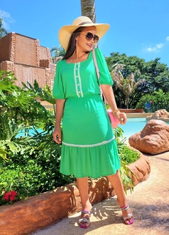 Vestido Camerom - Verde - Majurye Modas