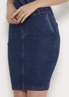 Saia Tradicional Jeans Laura Rosa Jeans - comprar online