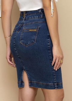 Saia Reta Jeans - comprar online