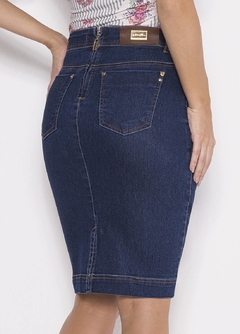 Saia Lápis Jeans - Laura Rosa - comprar online