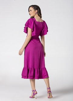 Vestido Plano Violeta - loja online