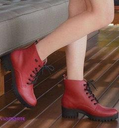 Bota Feminina Via Marte Bordo Nova Coleção Inverno