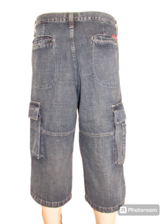 Bermuda Cargo Jeans Masculino Via Mitts - netpizante