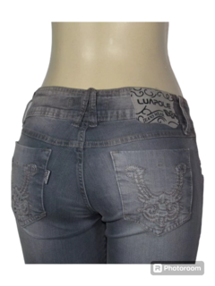 Calça Feminina Jeans Luapole Feminina Skinny Cós Médio - netpizante