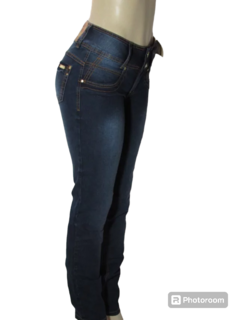 Calça Jeans Cigarrete Ly feminina Cós Medio Ethnos - comprar online