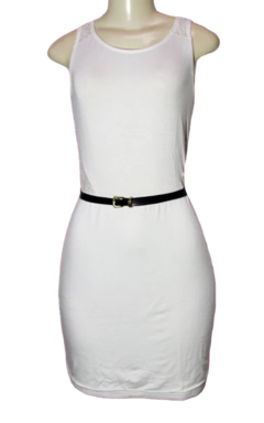 Vestido Renda Branca 2817-010 Sulfabril