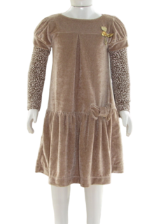 Vestido Whitecat Feminino Infantil Animal print