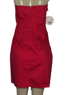 Vestido Tomara que não caia Ponto Por Ponto Vermelho - comprar online