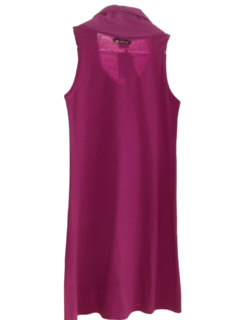 Vestido Trapézio Brandili Tutticut Gola Boba Roxo Tamanho 16 - netpizante