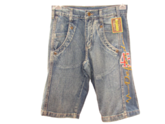 Bermuda Jeans Capri Masculina Infantil Disnep