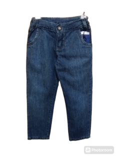 Calça Jeans masculina Infantil Com regulador Luapole Tamanho 3