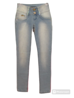 Calça Jeans Feminina Aion Cig Ly Cós Médio Levanta Bumbum