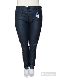 Calça Luapole Feminina Cintura Media Jeans Encerado na internet