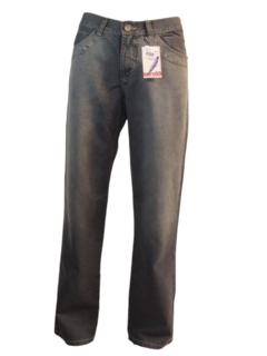 Calça Jeans Masculina Corte Tradicional Perna Larga Zero Treze