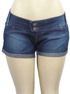 Short Jeans Feminino Cós Medio Curto