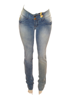 Calça Jeans Cig Ly Feminina Cós Médio Aion Levanta Bumbum