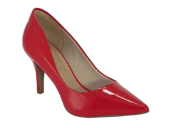 Scarpin Bebecê Salto Médio Bico Fino - Vermelho - comprar online