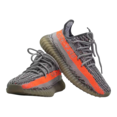 Tênis Masculino Yeezy Sply 350 Cinza/Coral 38 ao 43 na internet