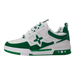 Tênis Modelo Lv Trainer Linha Premium 38 ao 43 White Green na internet