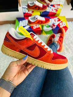 Tênis Dunk Low Pro ♥️vermelho Laranja Disponível 38 ao 43 Frete Grátis