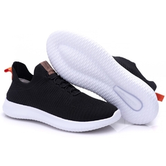 Tênis Meia Masculino Sneaker Ultra Leve Calce Fácil Smoke - comprar online