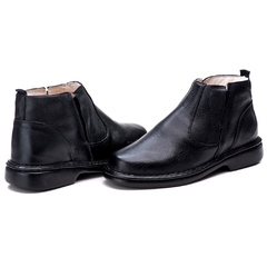 Bota Masculina Cano Curto Couro Floter de Carneiro Linha Conforto Calce Fácil Apreço de Fabrica - comprar online