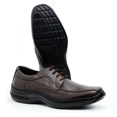 Sapato Social Cadarço San Lorenzo Linha Conforto Uso Casual Solado Costurado - comprar online