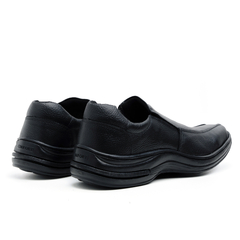 Sapato Social masculino Casual Linha Conforto San Lorenzo 33 ao 46 Couro Preto na internet