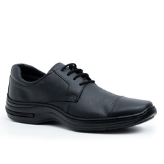 Sapato Confort Social Masculino Cadarço Solado Pontilhado Do 33 ao 46 Não Descola