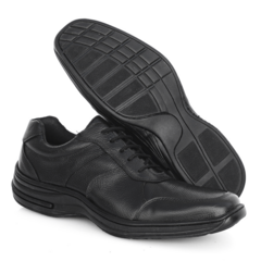 Sapato Masculino Social Linha Conforto Com Cadarço Solado Costurado A preço de Fábrica - netpizante